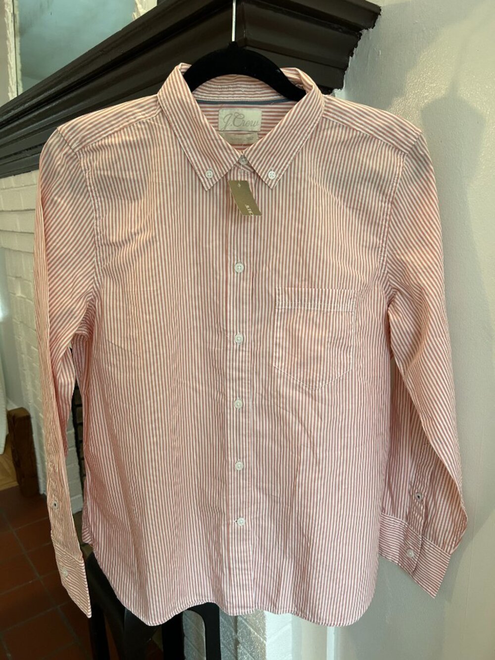 J. Crew Button Down Long Sleeve Shirt Size Large NWT